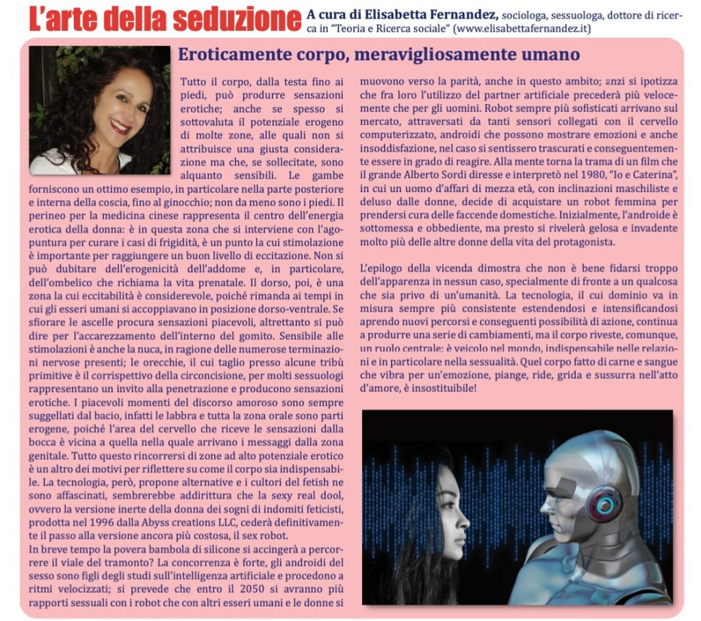 Articoli - Eroticamente corpo, meravigliosamente umano